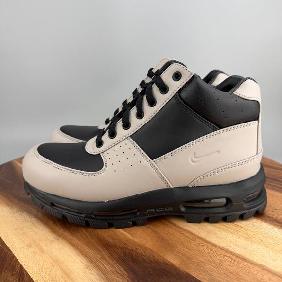 Nike Air Max Goadome ACG Men\'s Size 10 Boots College Grey Leather FZ1314-002 NEW